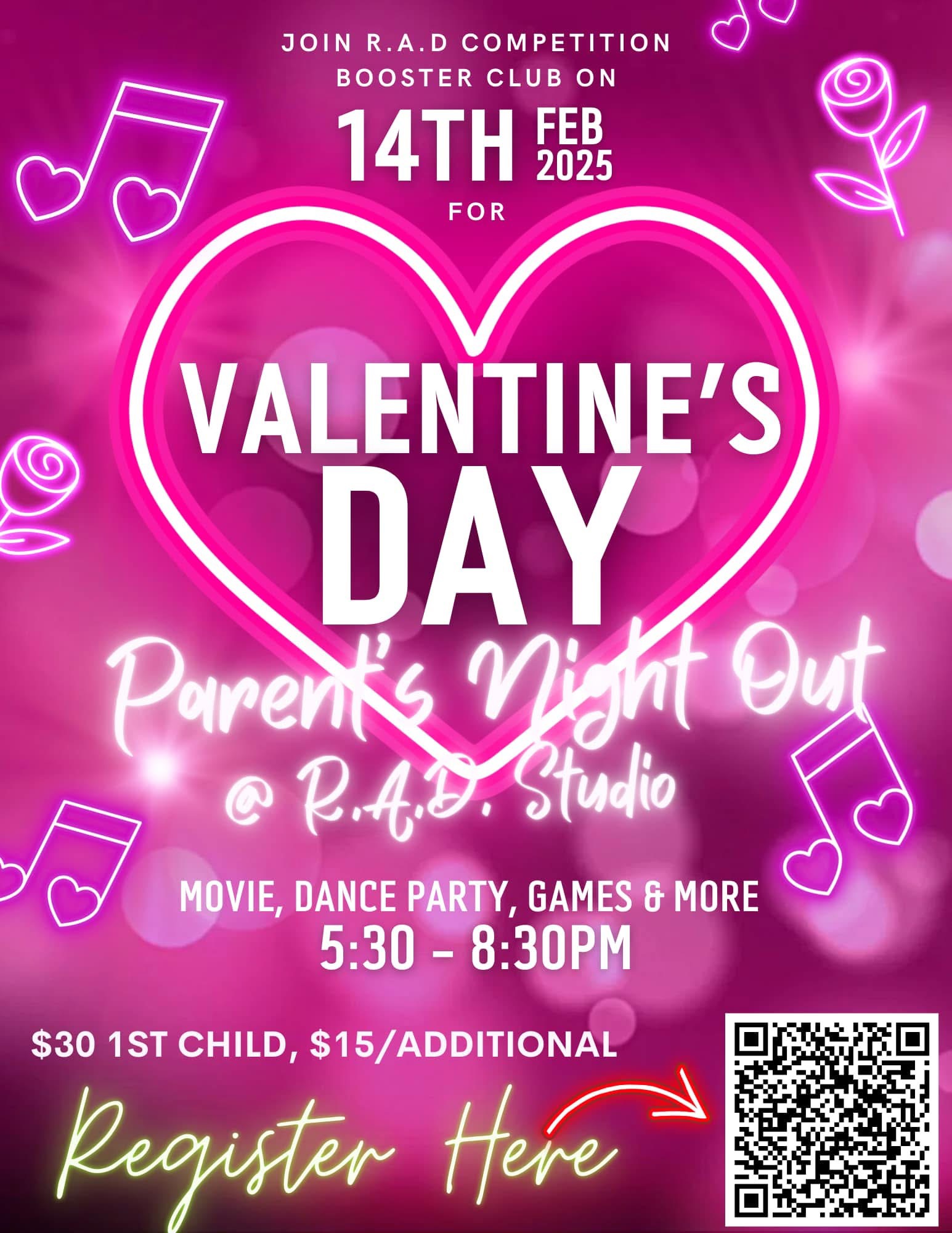 Valentines Day Parents Night Out